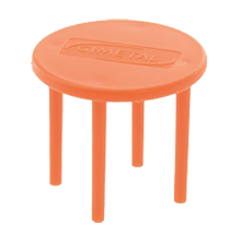 Salva pizza rotondo a quattro gambe